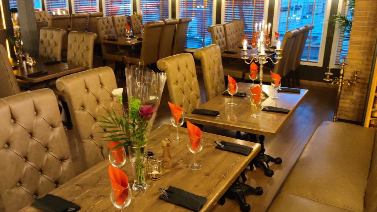 Restaurang En Trappa Upp